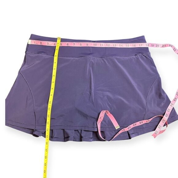 LULULEMON Women’s Purple Circuit Breaker Skirt Skort II Size 12 Tall / Long - Picture 5 of 7